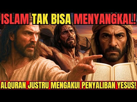 BERANI DEBAT⁉️ ALQURAN SENDIRI YG MENGAKUI PENYALIBAN YESUS❗️