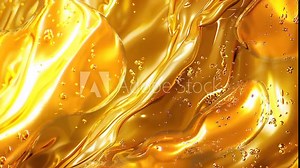 Gold texture background abstract, liquid, clean, gold, shimmering, motion, for footage and video background.