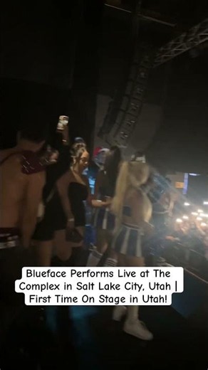 Blueface Performs Live at The Complex in Salt Lake City, Utah | First Time On Stage in Utah!