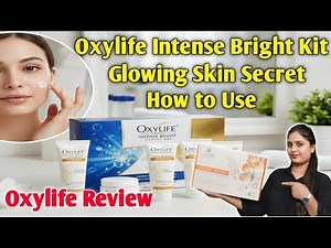 Oxylife Intense Bright Facial Kit Review || How to Use Step by Step || Laxmi Beauty Salon