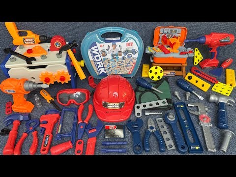 16 Minutes Satisfying with Unboxing Fire Engine Playset, Auto Repairman Toy | ASMR Unboxing Toy