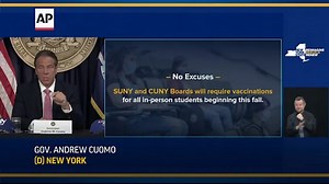 NY public colleges aim to require vaccine in Sept.