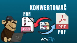 Konwertuj RAR na PDF Online. Szybko, Bezpiecznie i ZA DARMO!