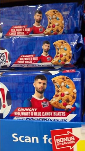 Chips Ahoy featuring Christian Pulisic, Alex Morgan, and Sophia Smith on 3 new cookies