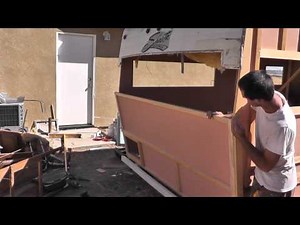 Vintage Shasta Camper Trailer Restoration - Part 7 - RV Rap + New Front & Back