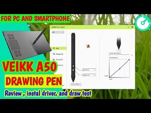 Veikk A50 Pen Tablet Review and Tutorial