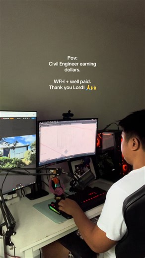Beyond Blessed to work from the comfort of my very own home. Always grateful! #wfh #constructionVA #training #VA #virtualassistant