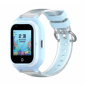 Ceas Smartwatch Pentru Copii, Wonlex KT23, Albastru, Nano SIM, 4G, Pedometru, Localizare GPS, Microfon, Monitorizare & SOS - eMAG.ro