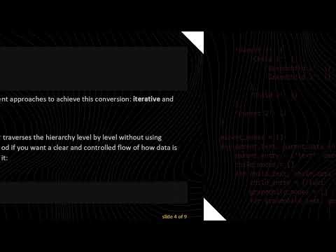 How to Convert a Hierarchy Dictionary into a Structured Format in Python