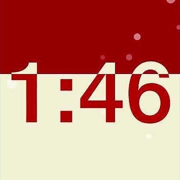 3 Minute Cozy Timer | Cherry Vanilla | Wipe Down Visual Countdown Animated Square Timer