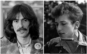 George Harrison pays tribute to Bob Dylan in one of his final performances