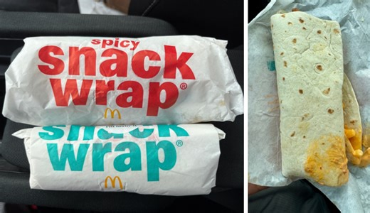 I tried McDonald’s new Snack Wrap so you don’t have to. Here’s my review.