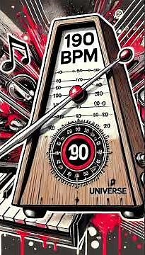 190 BPM Metronome - 6/8 Time. Perfect for Practice #metronome #clicktrack #timing #musicpractice