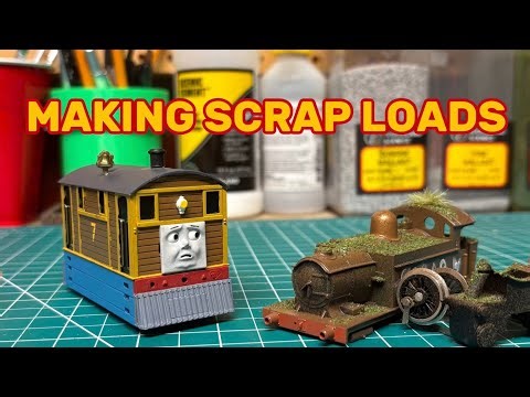 How to Make Custom Scrap Loads for Your Layout