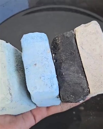 Soothing Colored Mud Crumbling ASMR Experience