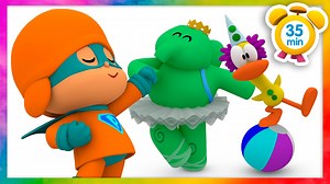 ¿Eres capaz de adivinar cuántos disfraces tiene Pocoyó? Un pista: le encanta disfrazarse 😂 Are you able to guess how many costumes Pocoyo has? Here's a hint: he loves to dress up 😂 #pocoyo #pocoyoenespañol #costumes #caricaturas | Pocoyo