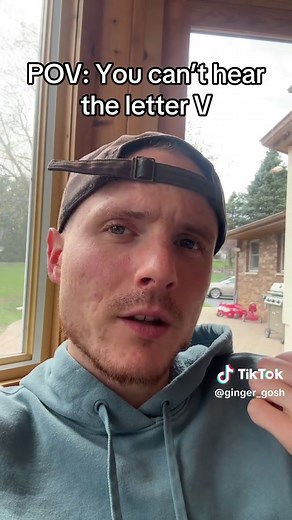 POV: You Can't Hear the Letter V - Comedy Skit