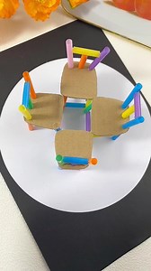 199K views · 928 reactions | Don’t throw away express boxes and used straws, make a small stool to play with #wasteutilization #kindergarten #handiwork #handmade #diy #brain #turn waste into treasure handwork paper craft ideas | paper craft ideas | Facebook
