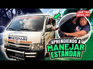 APRENDIENDO a MANEJAR CARRO ESTANDAR 🚗 *Explicación paso a paso* 👀
