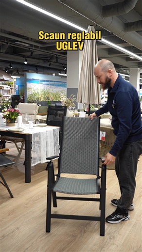Un scaun reglabil este întotdeauna o idee bună 👍 Confort adaptat pentru tine, în orice moment al zilei 🌿 Relaxare la natură cu JYSK 🍃 #JYSKMoldova #mobila