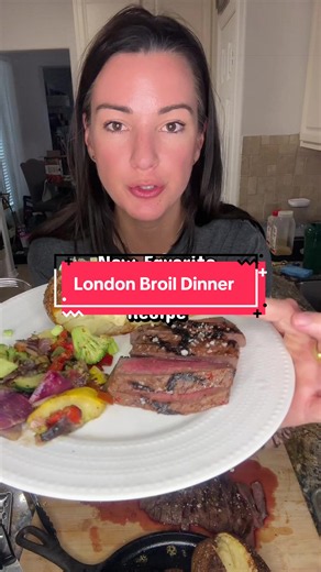 London Broil Dinner: Budget Steak Recipe with Cheesy Baked Potatoes