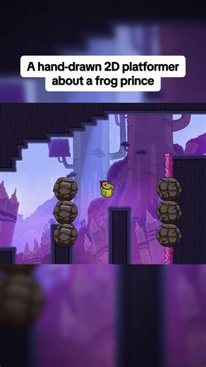 Croak 🐸 DEMO out NOW on Steam #indiegame #croakgame #newgame #steamgames #celeste