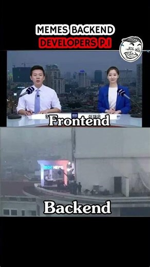 Backend vs Frontend developers be like 💀