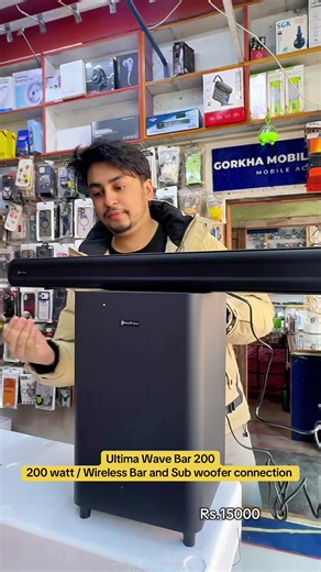 🔊 Ultima Wavebar 200 – घरमै हलको थिएटर अनुभव! 🎶 ✨ 200 Watt RMS Powerful Sound 🔥 Deep & Punchy Bass – हल हल्लिने आवाज 📡 Wireless Connection (Bluetooth) 🎬 Movie, Music, Gaming – सबैका लागि Perfect 🎵 Clear Dialogue Rich Surround Feel 🔌 USB / AUX / HDMI / Remote – Soundbar का सबै Features 💰 Original Price: Rs. 18,500 💥 Discount Price: 👉 Rs. 15,000 मात्र! 📦 Limited Stock 🚚 Fast Delivery Available 👉 आजै अर्डर गर्नुहोस्, आवाजको level बढाउनुहोस्! 🔊🔥 #goviral #viral #foryoupage #goviraltik