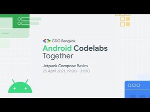 Android Codelabs Together - Jetpack Compose Day 1 - Jetpack Compose Basics