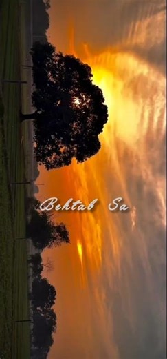 Behtab sa mohabbat - ( Lyrics )enjoyed song &reel (music's .........