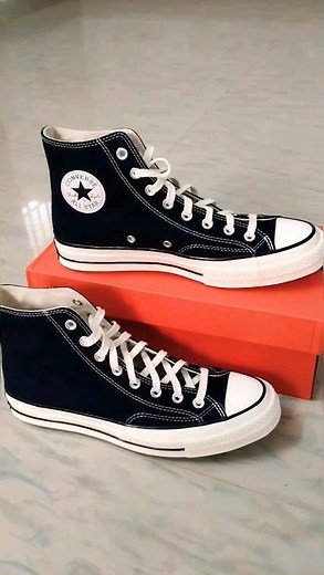 Converse All Star Chuck 70 - Black Unboxing