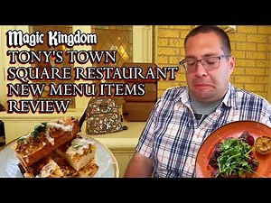 Tony's Town Square Restaurant - Review of New Menu Items
