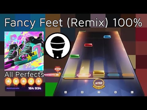 (TOP 2 - All Perfects) Fortnite Festival S12 - "Fancy Feet (Remix)" Expert Vocals 100% FC