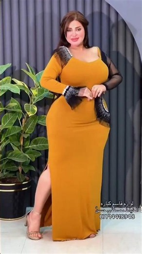 ✨ Arabic Modest Curvy Plus Size Model | Arabian Beautiful Girl Fashion Show | Shamas