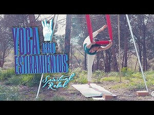 Aerial Yoga💖 For Beginners - Easy Aerial Yoga Class😁 Stretching and Flexibility