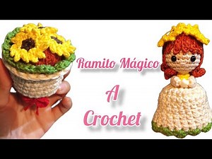 Magic Crochet Bouquet Sunflower Bouquet crochet Amigurumi Doll English subtitles