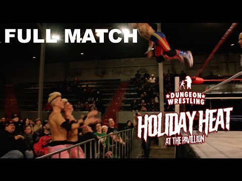 FULL MATCH: Vörös Twins v. Billington Bulldogs Tag Title Match - Dungeon Wrestling Holiday Heat 2023