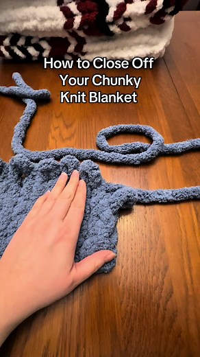 Finishing Your Chunky Knit Blanket: A Step-by-Step Guide