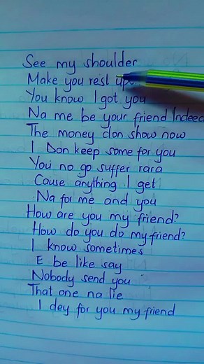 Apology Letter to ToiyeTerry: How are You My Friend Johnny Drille?