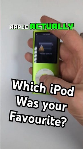 iPods came in so many different shapes and sizes. Which was your favourite? #ipod #apple #tech