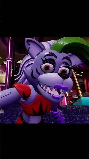 All Roxanne Wolf Hiding Spot Animations