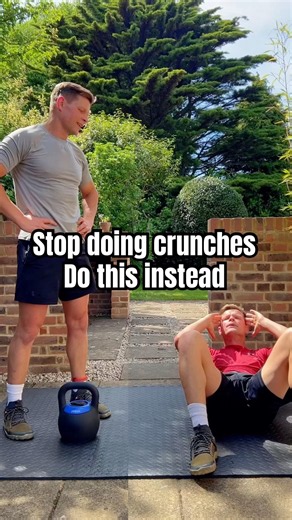 Stop doing crunches for abs and do this instead