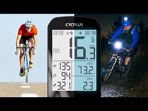 CYCPLUS COMPUTADOR DE BICICLETA GPS, BLUETOOTH À PROVA DÁGUA