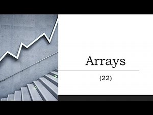Arrays