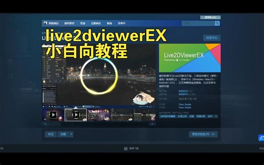 live2dviewerEX小白向教学