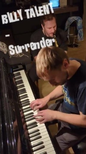 Billy Talent - Surrender (2 the stars Piano- Saxophon Cover) LIVE