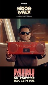 Moonwalk Mini-Cassette releasing on YouTube on Dec 18th, Thu, 4pm.