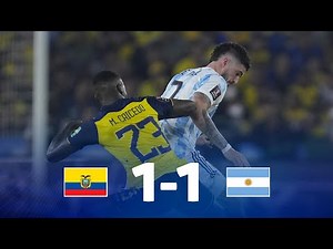Eliminatorias | Ecuador 1-1 Argentina | Fecha 18