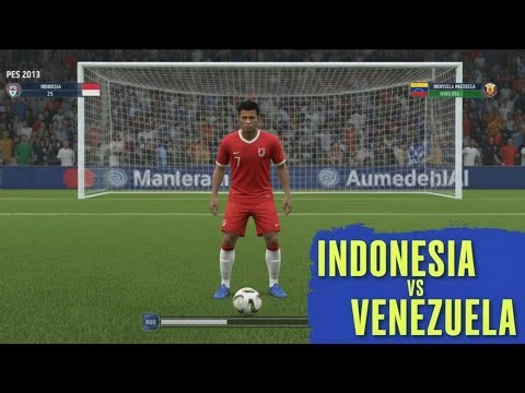 Indonesia vs Venezuela | Dramatic Penalty Shootout | PES 2013
