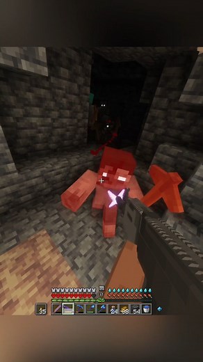 KBA Minecraft on Instagram: "Zombies in a Cave #minecraft"